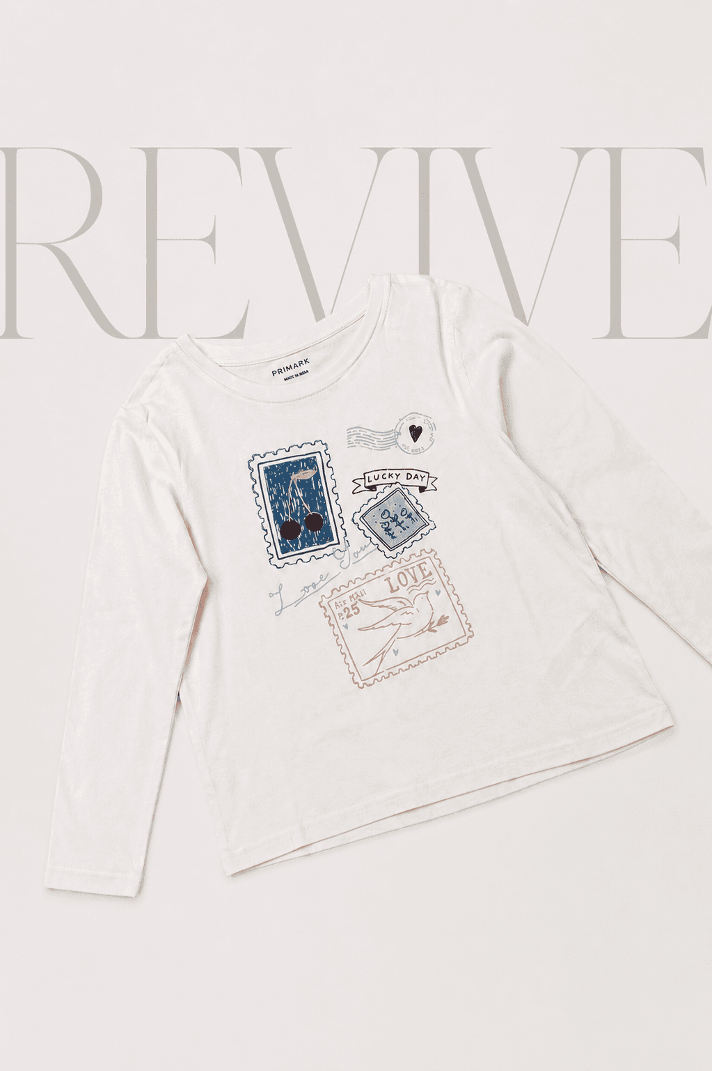 Blusa Infantil Temática Passport Primark